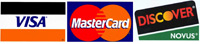 Magnum Moving accepts both Visa & MasterCard